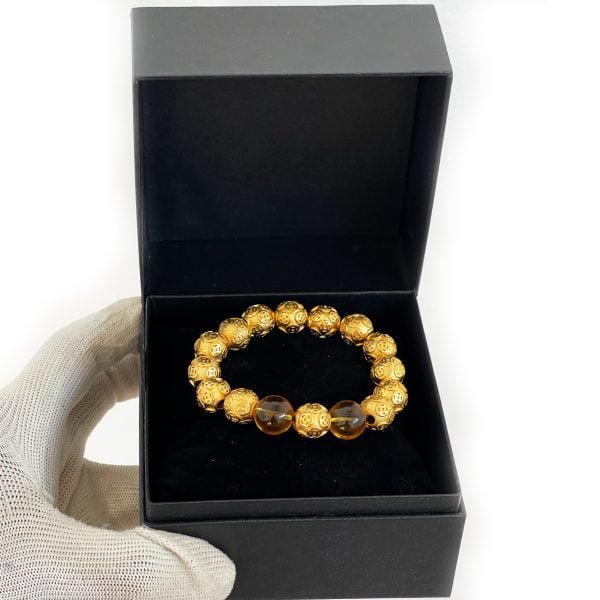 Premium Gold Mantra Bracelet - Image 3