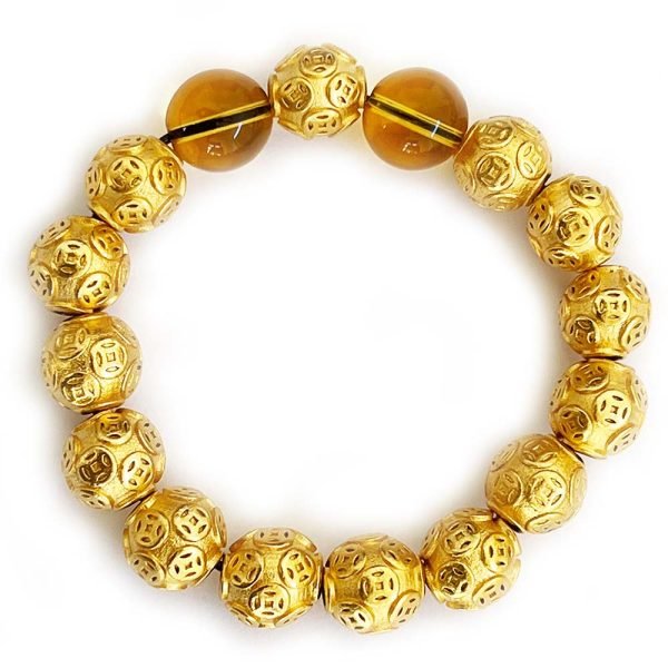 Premium Gold Mantra Bracelet - Image 2