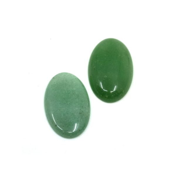 Green Aventurine Oval Shaped Stone - Image 2