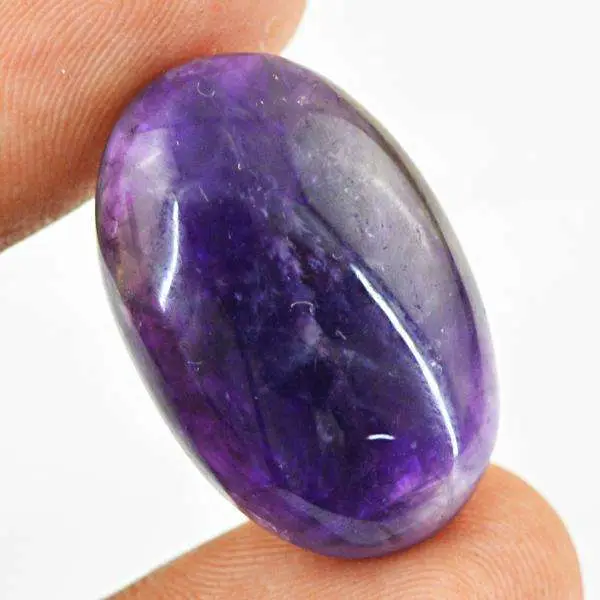Amethyst Oval Shaped Stone - Image 3