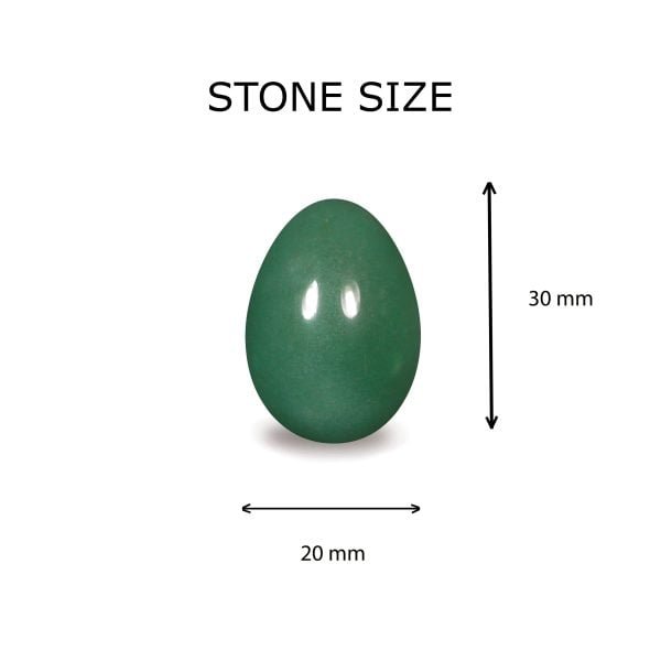 Green Aventurine Oval Shaped Stone - Image 4