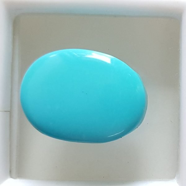 Turquoise Oval Shaped Stone - Image 2